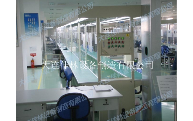 工作臺(tái)式皮帶輸送線